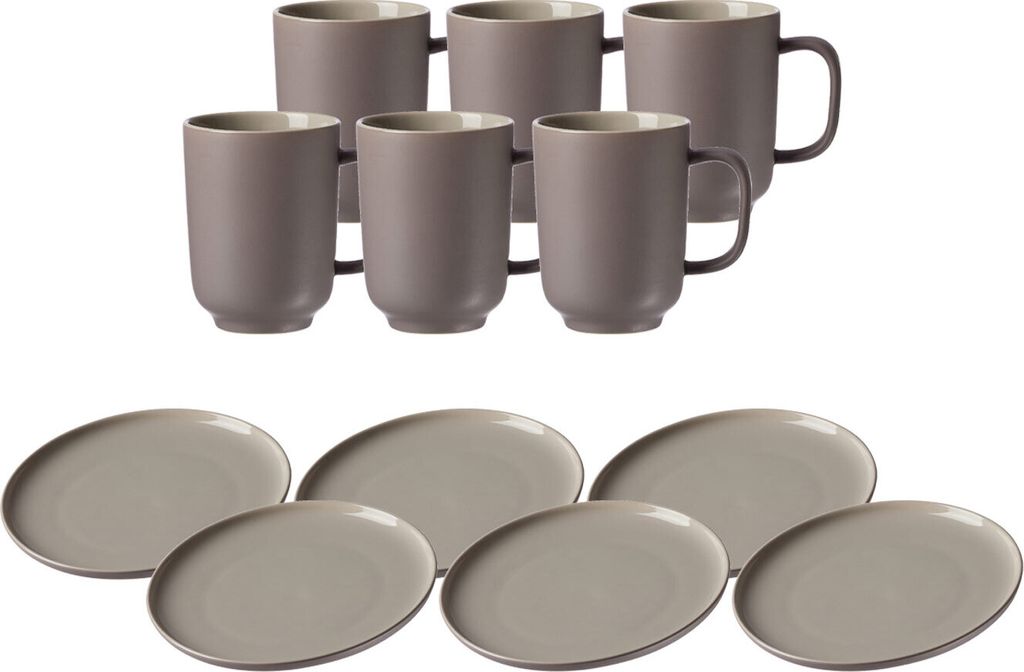 Ritzenhoff & Breker JASPER Kaffeeservice 12-tlg. taupe
