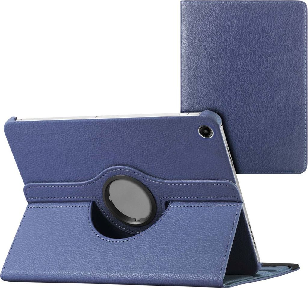 imoshion 360° drehbare Klapphülle Samsung Galaxy Tab A9 Plus - Dunkelblau