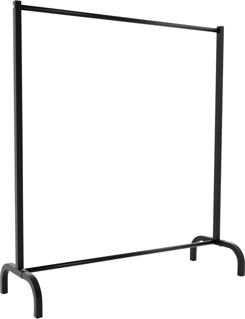 Kleiderständer Lara 120x38x120 schwarz