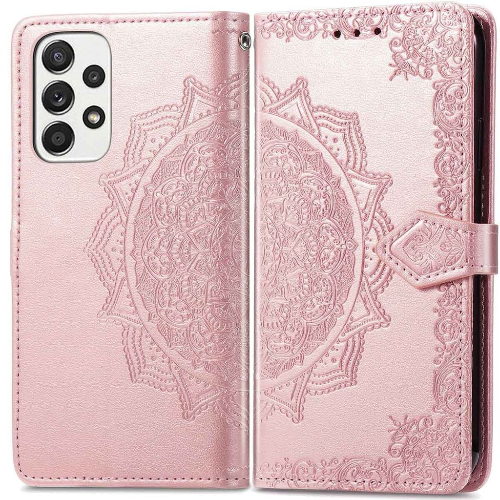 imoshion Mandala Klapphülle Samsung Galaxy A33 - Rosé gold Produktbild 