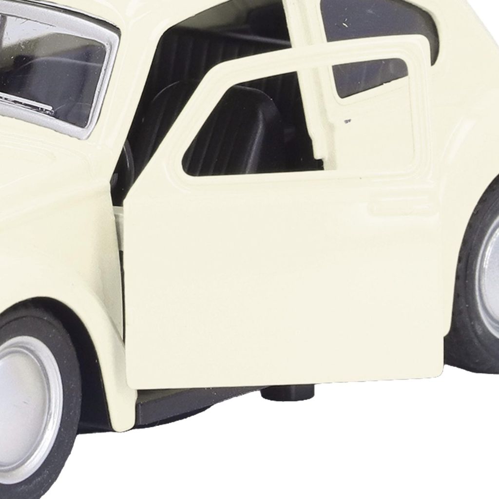 1:36 Diecast Metal Car Model Vintage Pull Back Toy Vehicle Collection für Kinder Beige