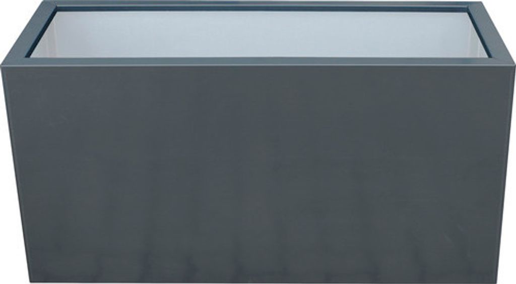 Pflanzkübel Palatino Lotte Metall beschichtet 100 x 40 x 50 Produktbild 