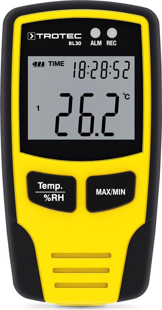 TROTEC BL30 Klima-Datenlogger Luft-Temperatur Messungen Produktbild 