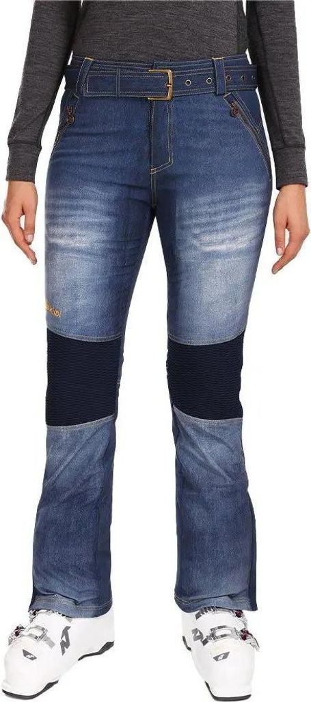 Damen-Softshell-Skihose Kilpi JEANSO-W, DUNKELBLAU, Größe 36