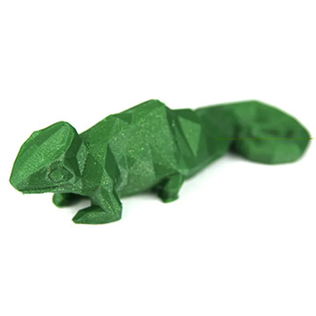 Filament PLA Vert Émeraude Scintillant pour Décoration et Objets de Luxe 3D