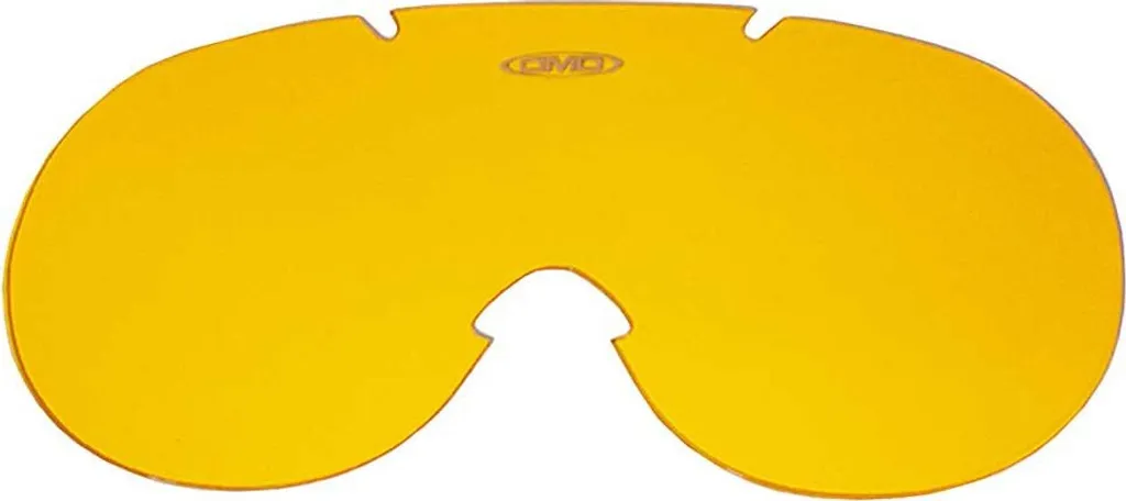 Lentille de rechange jaune pour masque DMD Ghost - Idéal temps nuageux