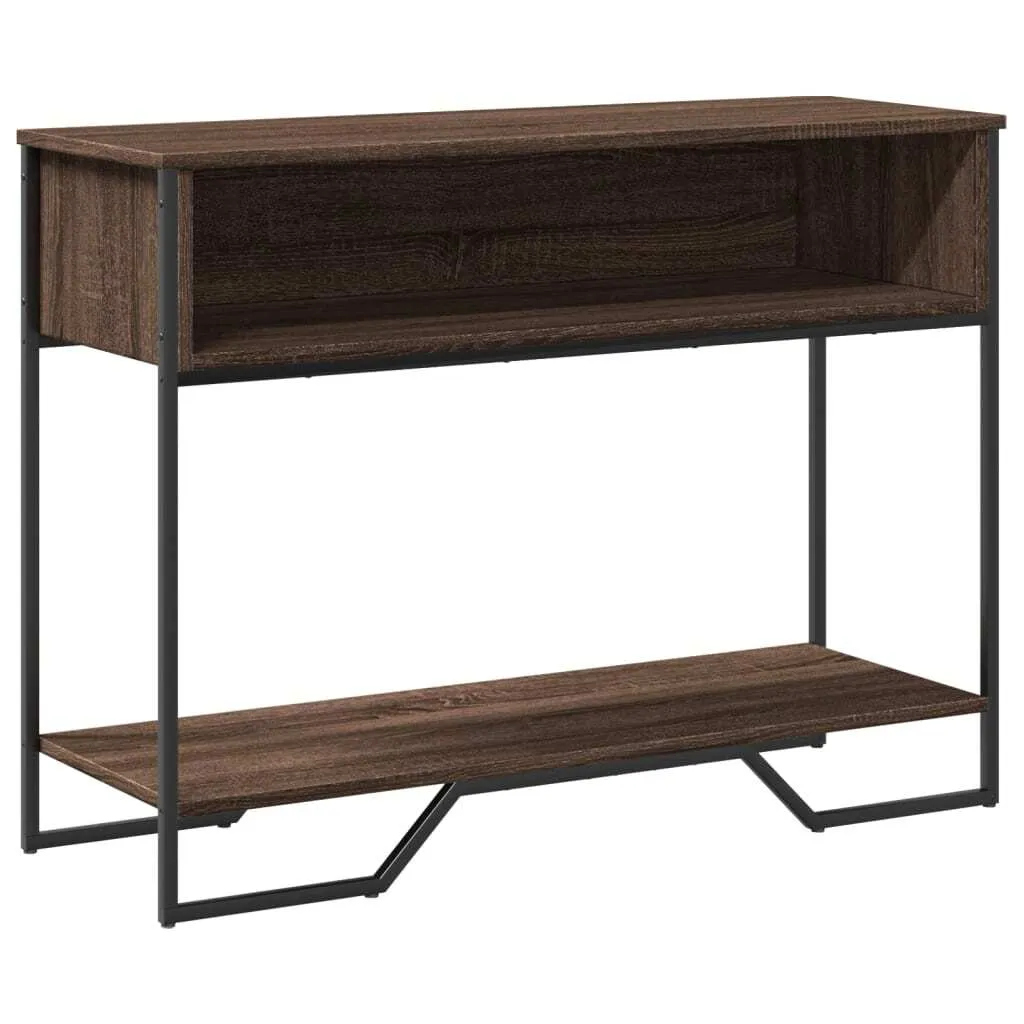 SYFAX™ Tavolo Consolle 100x35x74,5 cm | Mobile Multifunzione Rovere