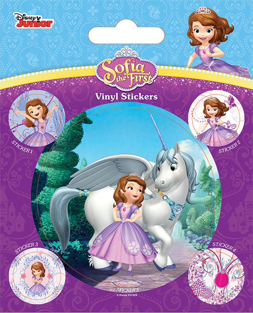 Sofia The First - Sticker-Sets - die Erste - Pink Amulet