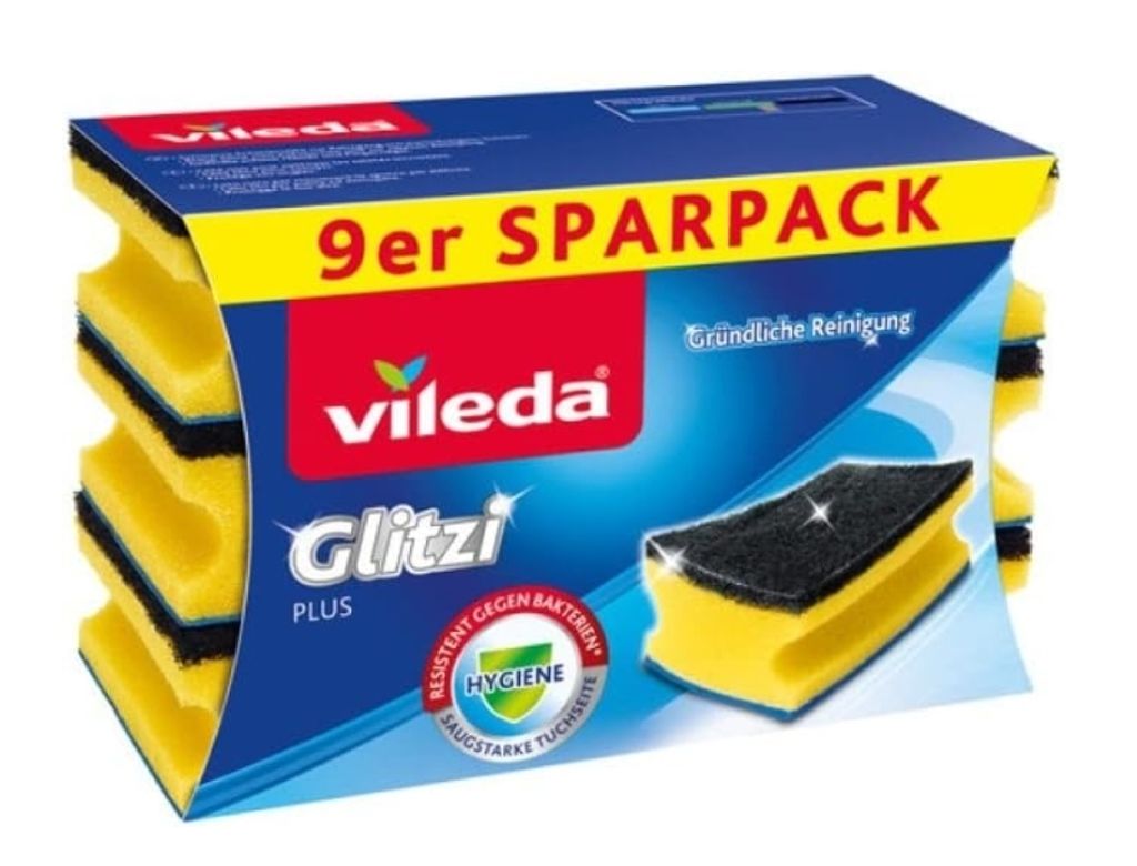 Vileda, Spülschwamm, 9 Stück Produktbild 