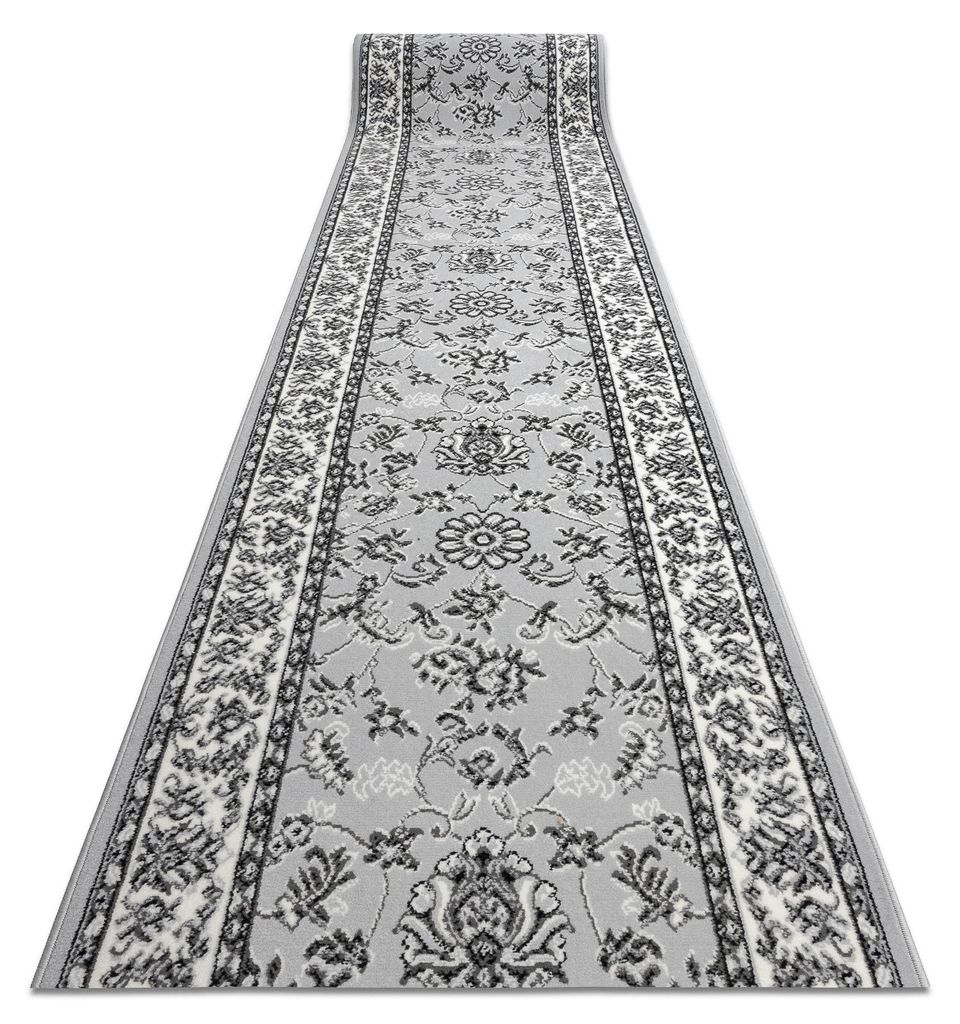 TAPIS DE COULOIR BCF MORAD Klasyk classique gris 100 cm Image du produit 