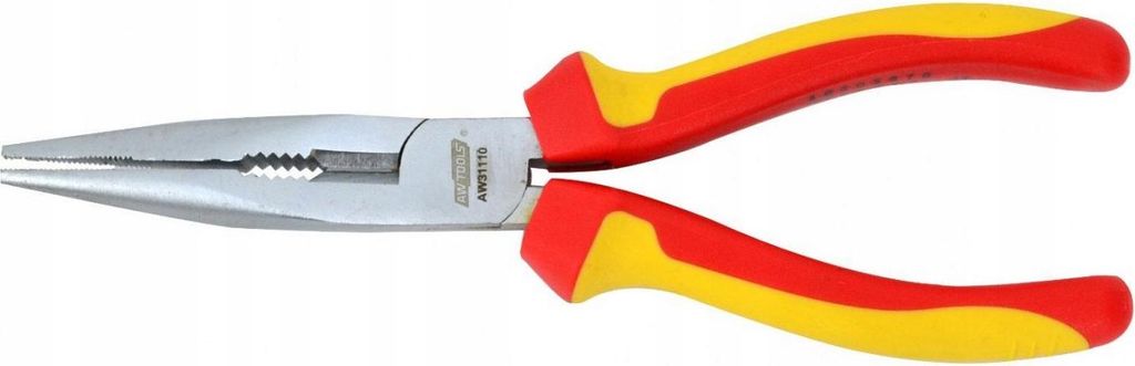 AWTOOLS Verlängerte gerade isolierte Zange 1000V VDE 200mm