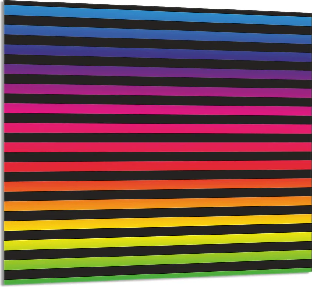 Pannello Vetro Cucina 65x60 Multicolore Bunt - Facile da Pulire