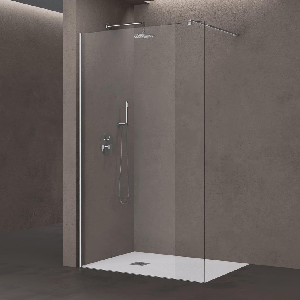 doporro Paroi de Douche à L'italienne Transparent 100cm Image du produit 