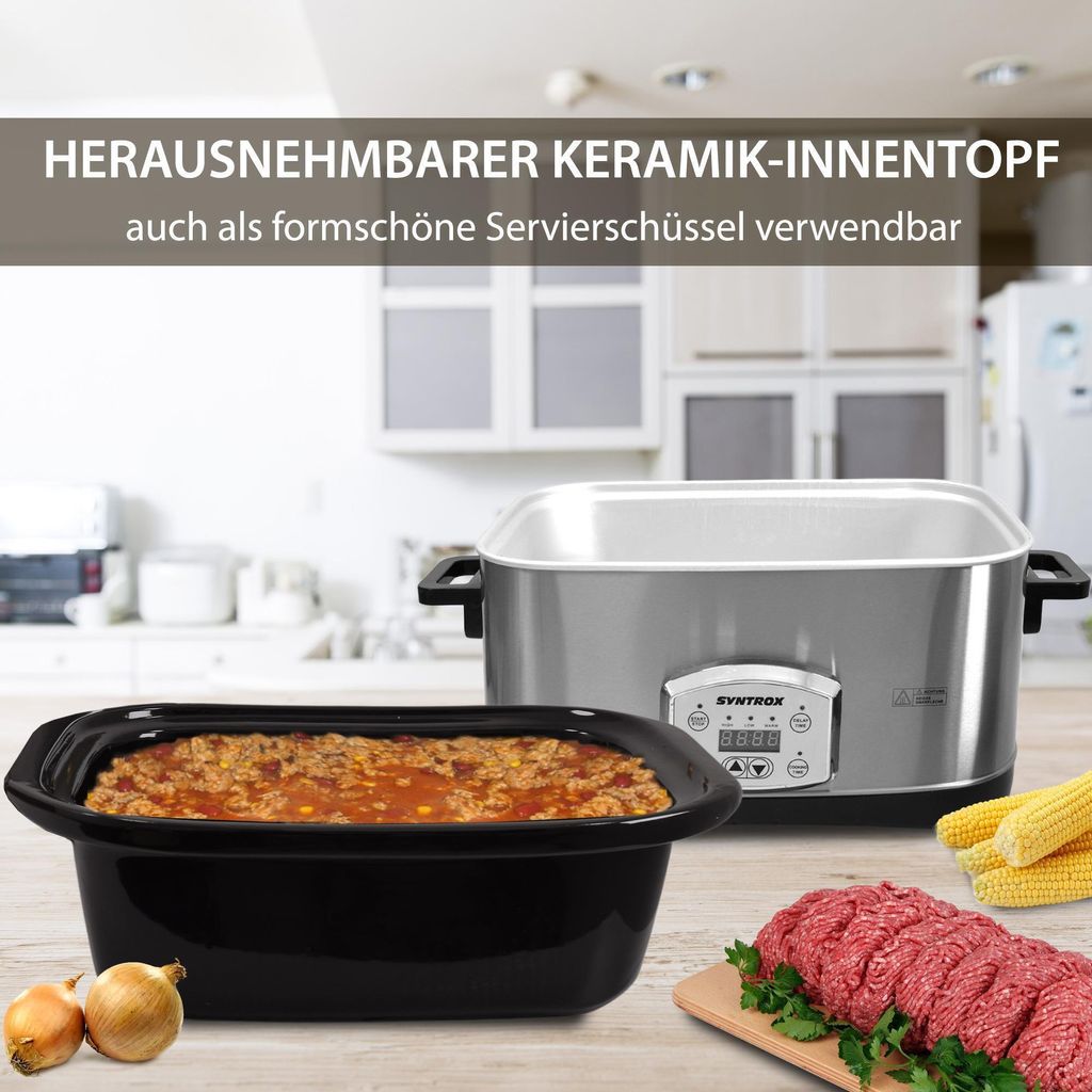 7,5 l pomalý hrniec | kastról | pomalý hrniec | multicooker Obrázok produktu 2