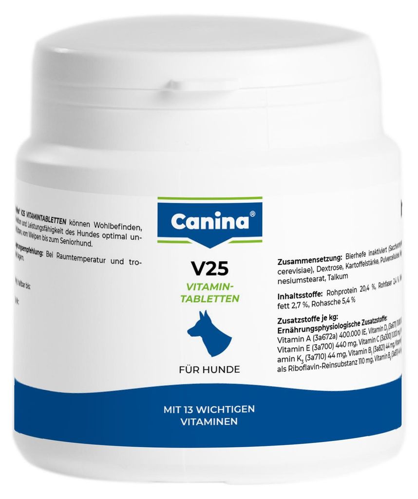 Canina V25 tabletki witaminowe 100g Zdjęcie produktu 