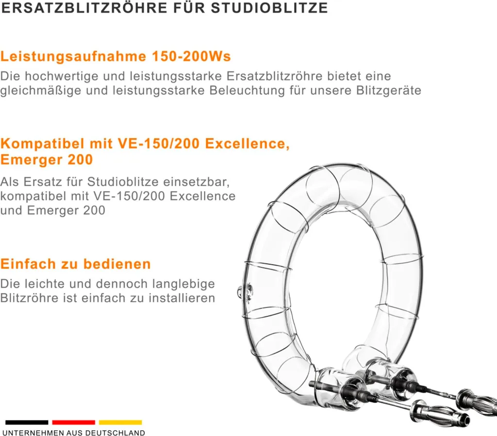 Lampe flash de studio pour Emerger 200 walimex pro - Éclairage optimal - 2