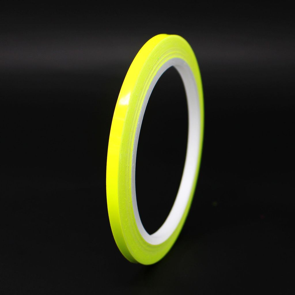 10m Zierstreifen 5mm Neon Gelb Dekorstreifen Auto Motorrad Boot Modellbau Klebestreifen