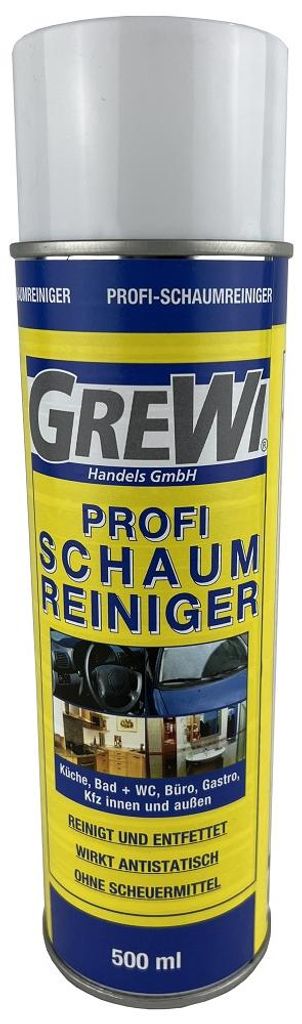 Grewi Profi-Schaumreiniger, 500ml - Reinigt, entfettet und Produktbild 