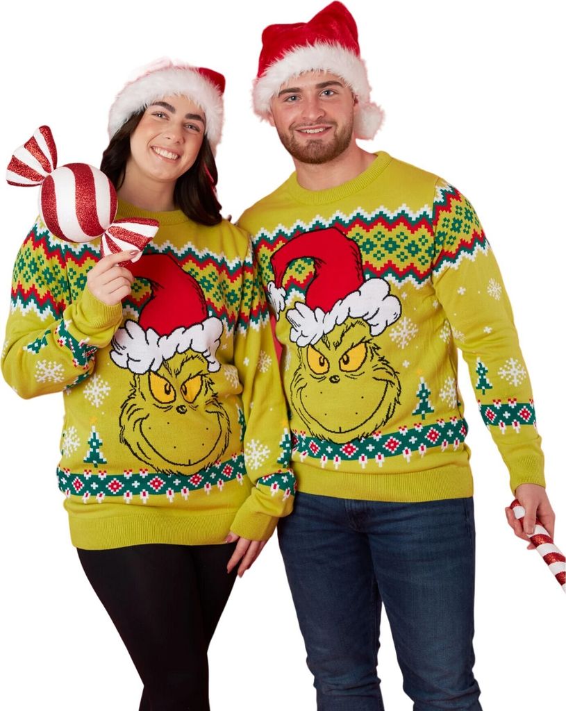 The Grinch - Pullover für Herren - weihnachtliches Design Produktbild 3