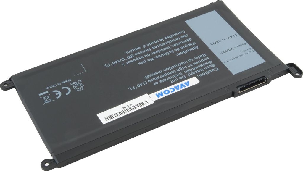 Avacom Dell Inspiron 15 5568, 13 5368 Li-Ion 11,4V 3684Mah 42Wh