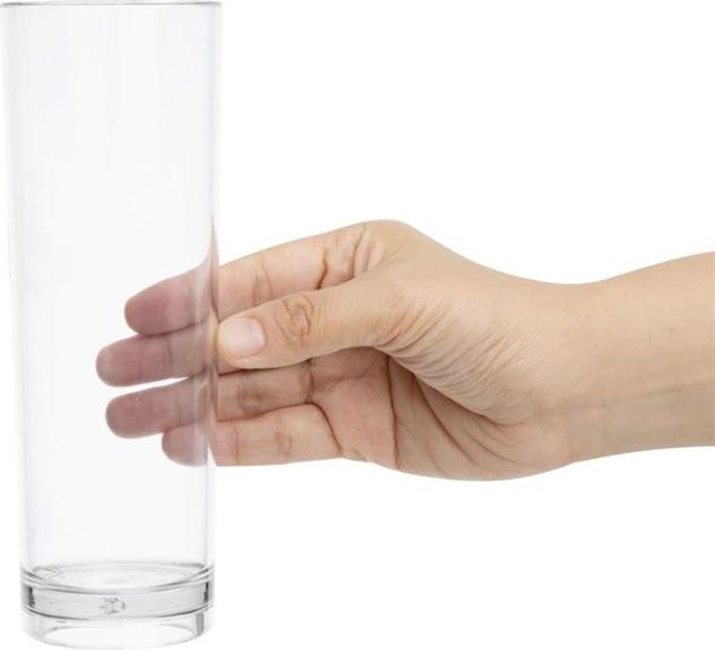 Olympia Kristallon Polycarbonat Hi Ball Gläser Transparent 360ml (6 Stück)