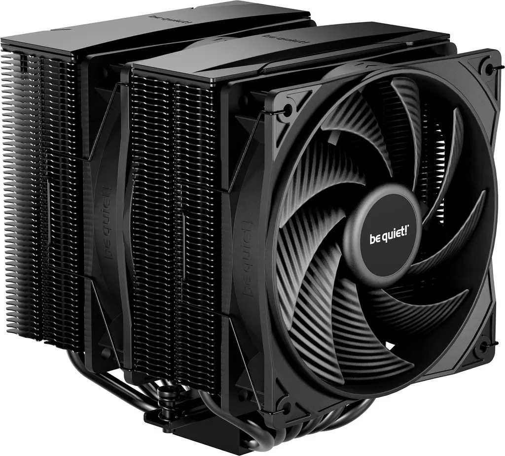 Be Quiet! Pure Rock PRO 3 Black CPU Kühler für Intel und AMD schwarz (BK042)