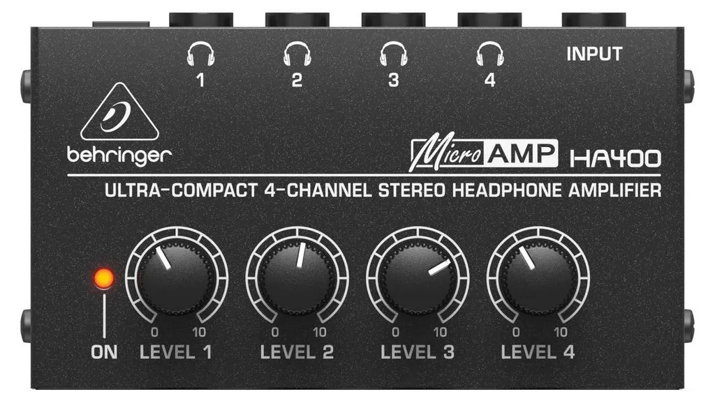 Solution Multi-Casque Behringer HA400 pour Écoute Simultanée sans Bruit - 11