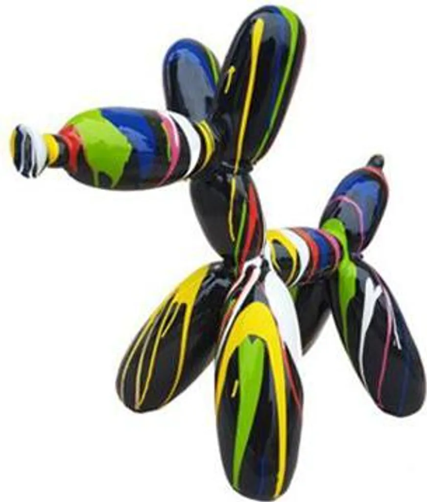 Sculpture Chien Ballon 62cm Design Abstrait pour Salon Moderne Chic