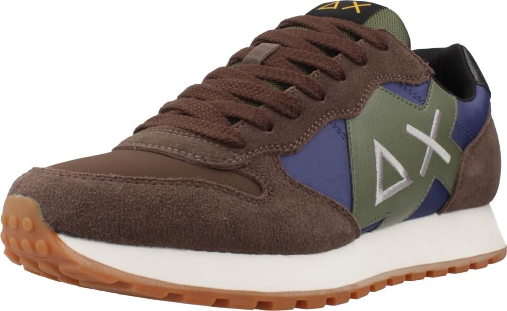 Sneakers Del Marchio Sun68 Del Modello Jaki Bicolor Marrone Immagine del prodotto 
