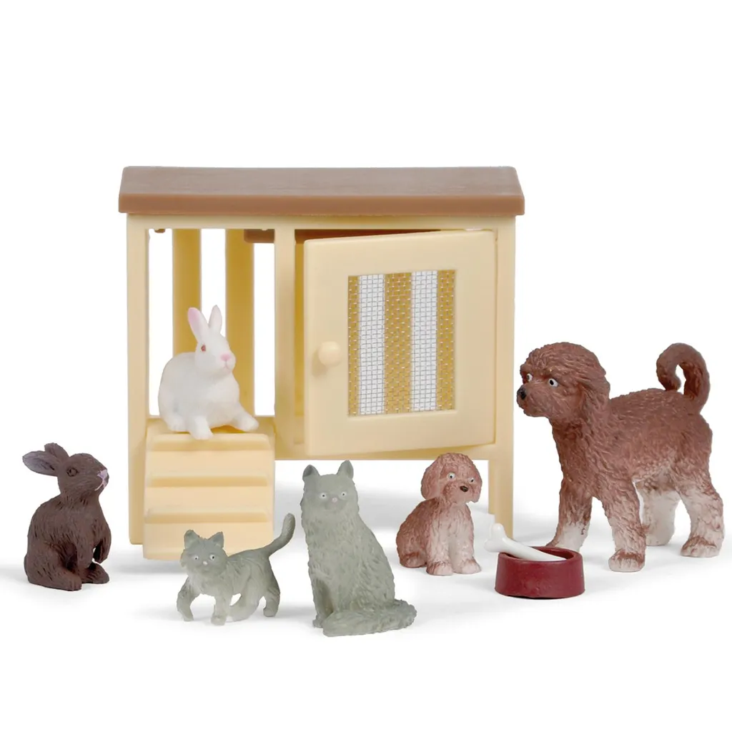 Couchage ergonomique pour animaux de compagnie - Corbeille ronde en coton