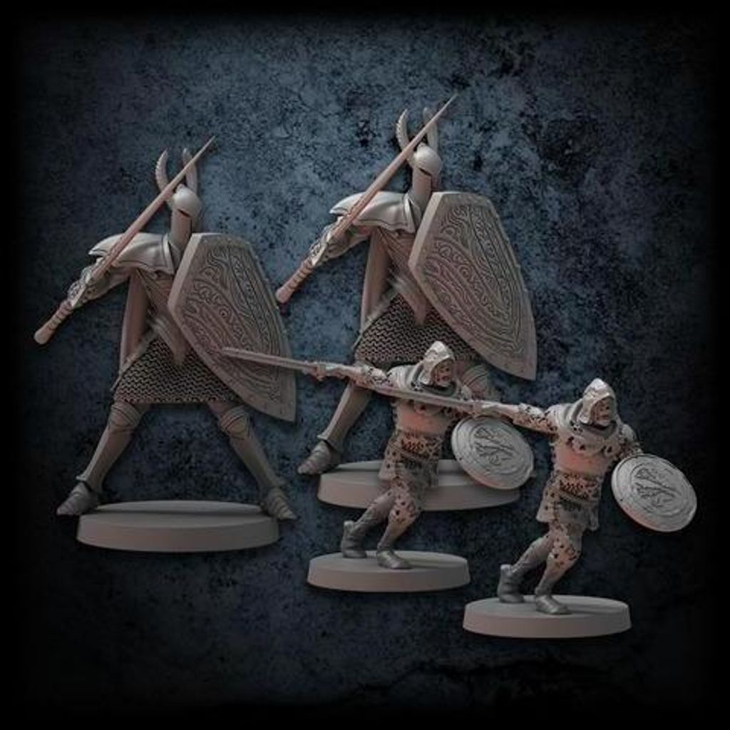Dark Souls RPG Mini Wave 1 SKU1 - The Silver & The Dead, Minaturen-Set