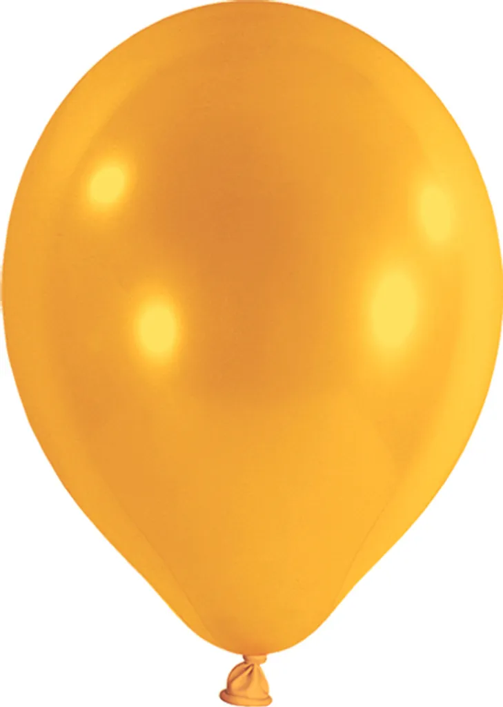 Lot de 100 Ballons Robustes Orange Mandarine 30cm pour Décor Express