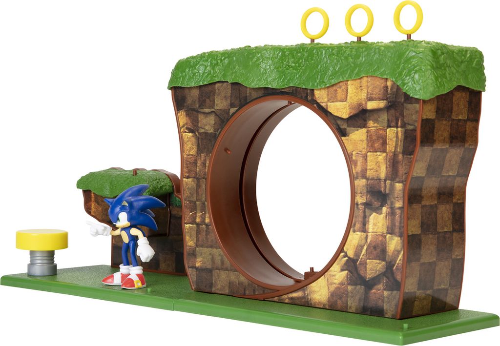 Nintendo Sonic Green Hill Zone Spielset, 6,5 cm Produktbild 