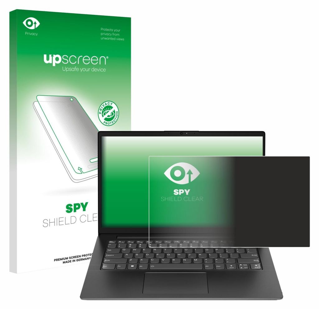 Für Lenovo V14 Gen 5 Sichtschutzfolie Schutzfolie upscreen Anti-Spy Privacy Sichtschutz Blickschutz Display Schutz Folie Blaulichtfilter