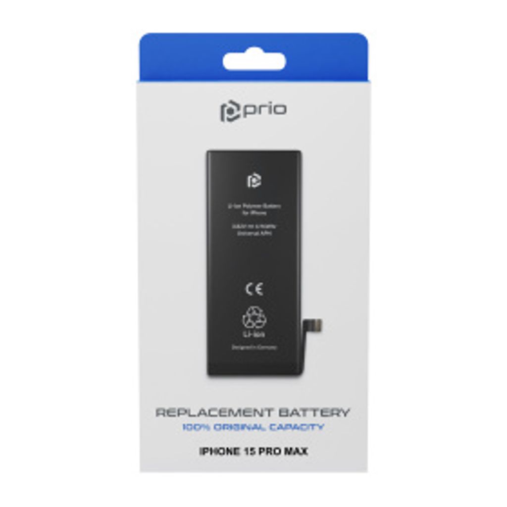 prio Akku für iPhone 15 Pro Max (Universal APN) Produktbild 