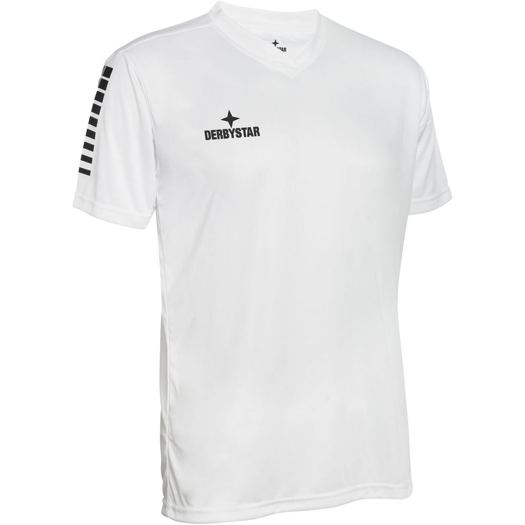 Derbystar Trikot Contra weiss schwarz XL
