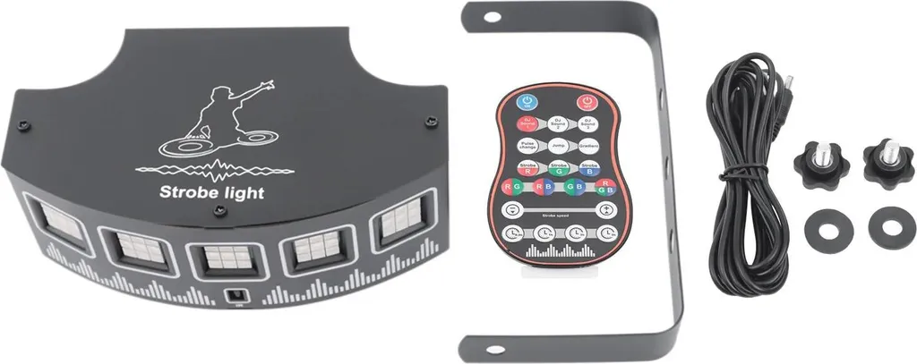 Éclairage DJ LED Compact et Stroboscope Robuste pour Soirées Réussies - 5