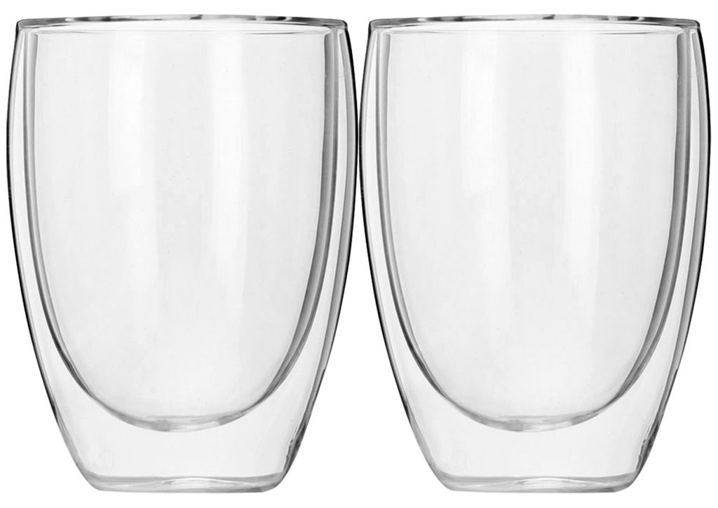 Thermogläser doppelwandig (2 x 350ml) Cappucino Tasse aus Produktbild 