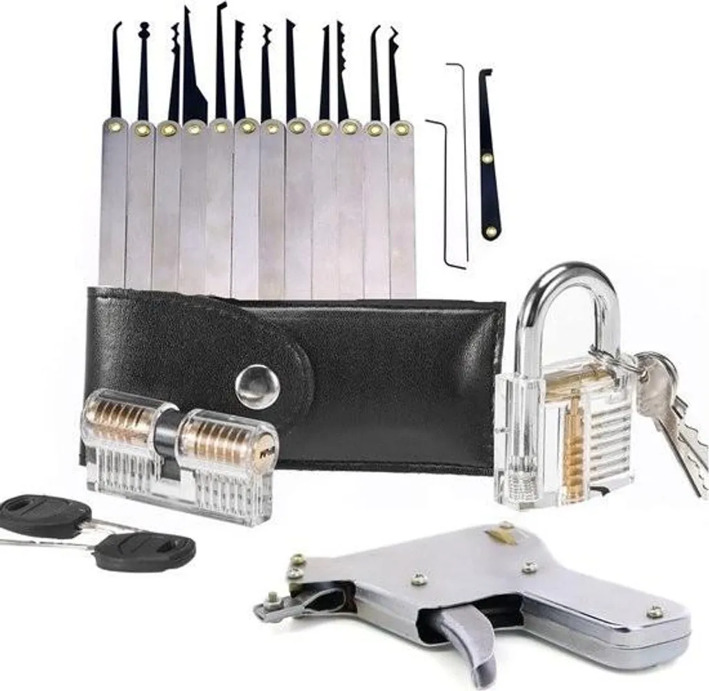 Kit d'initiation serrurerie pour apprendre à ouvrir les verrous