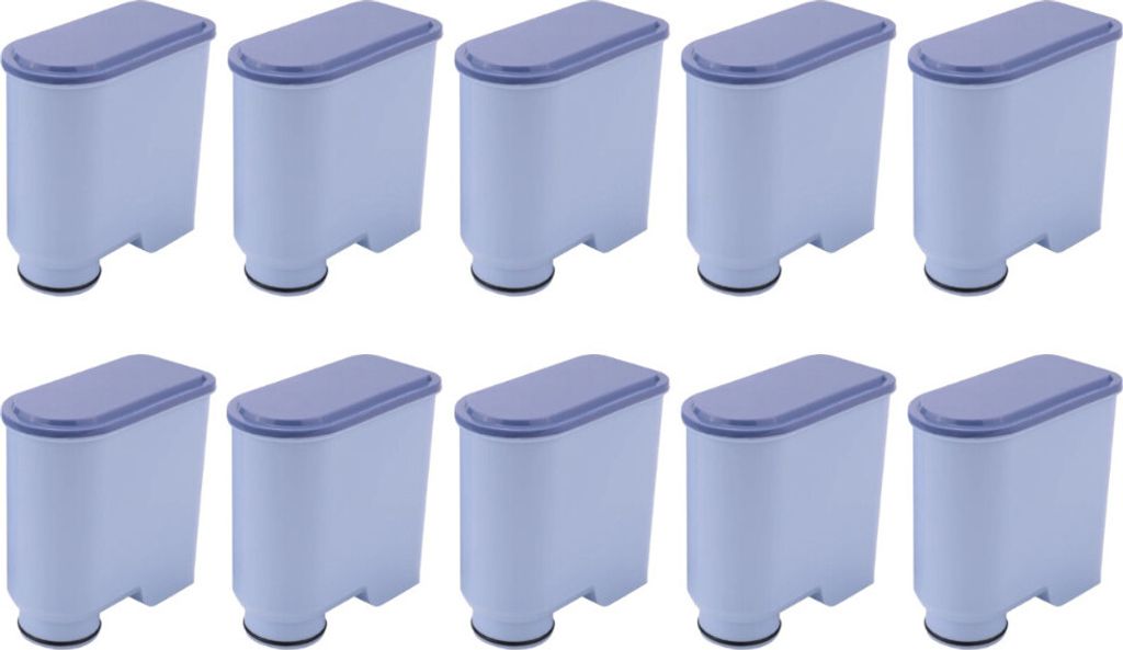 10x Trade-Shop Wasserfilter kompatibel mit Philips LatteGo, 5400, 5000, 4300, 3200, 3100, 2200, 1200 Serie Kaffeevollautomat Kaffeemaschine