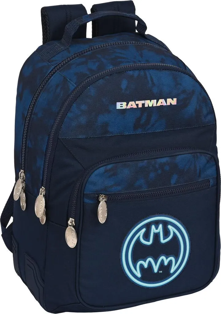 Zaino scuola Batman Legendary blu navy 32 x 42 x 15 cm
