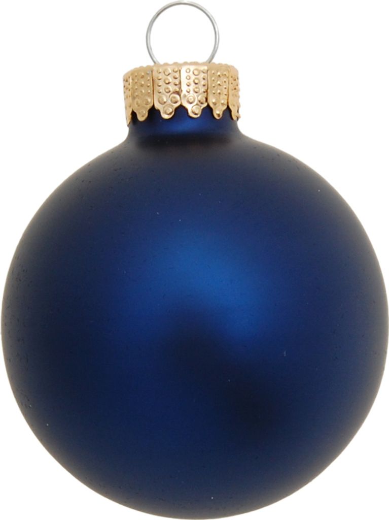 Krebs Glas Lauscha Exklusives 16er Glaskugelset Blue Night Produktbild 6