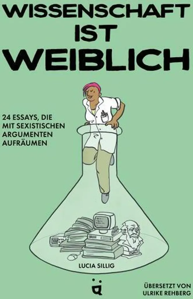 Tote bag en toile Wissenschaft ist weiblich sac de cours écologique
