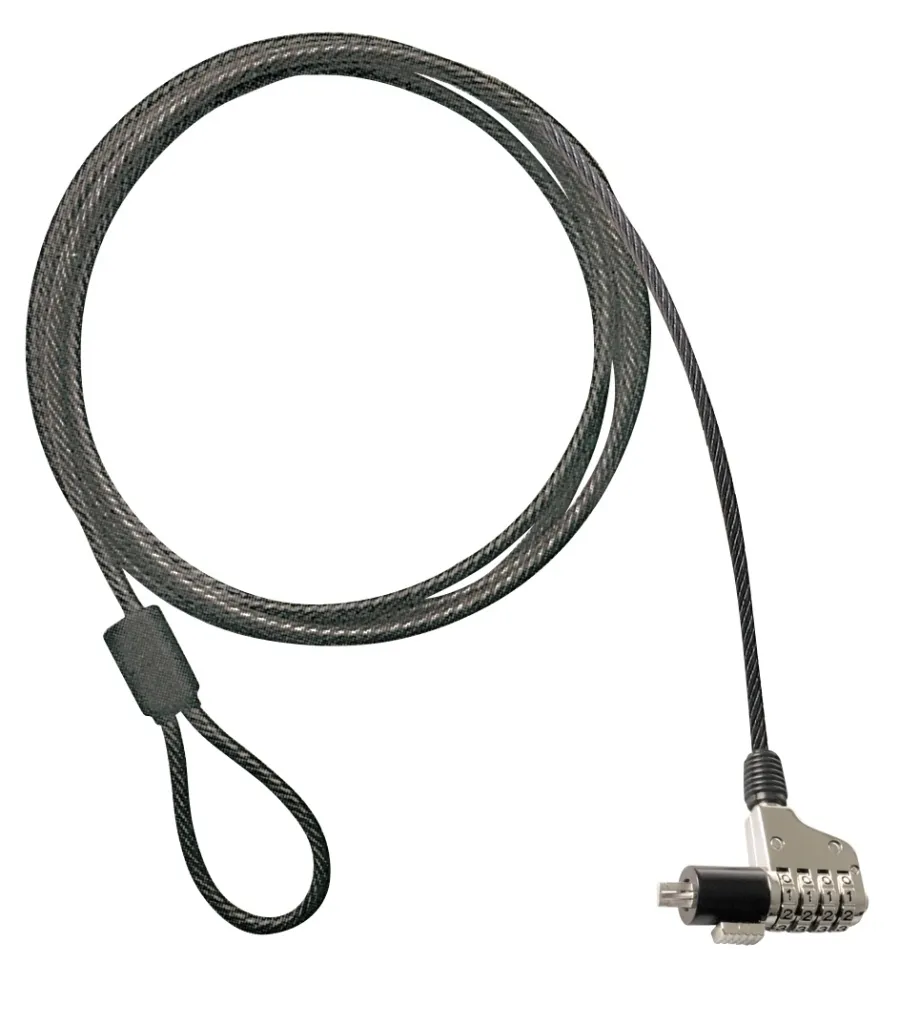 Lucchetto Combinazione Laptop - Cavo Antifurto PC Universale 4 Cifre