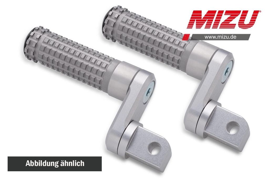 MIZU verstellbare Soziusfußraste Suzuki GSX-R 125 ab 17 Suzuki GSX-S 125 ab 17