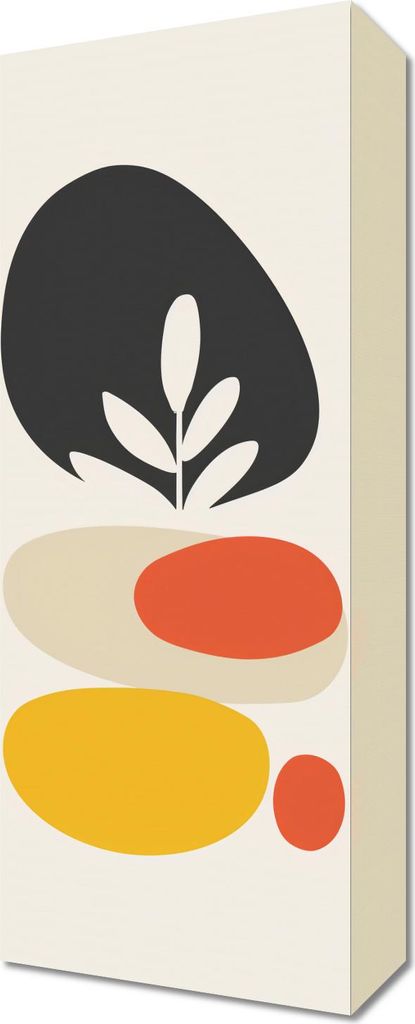 Bild 20x50cm Botanische Harmonie