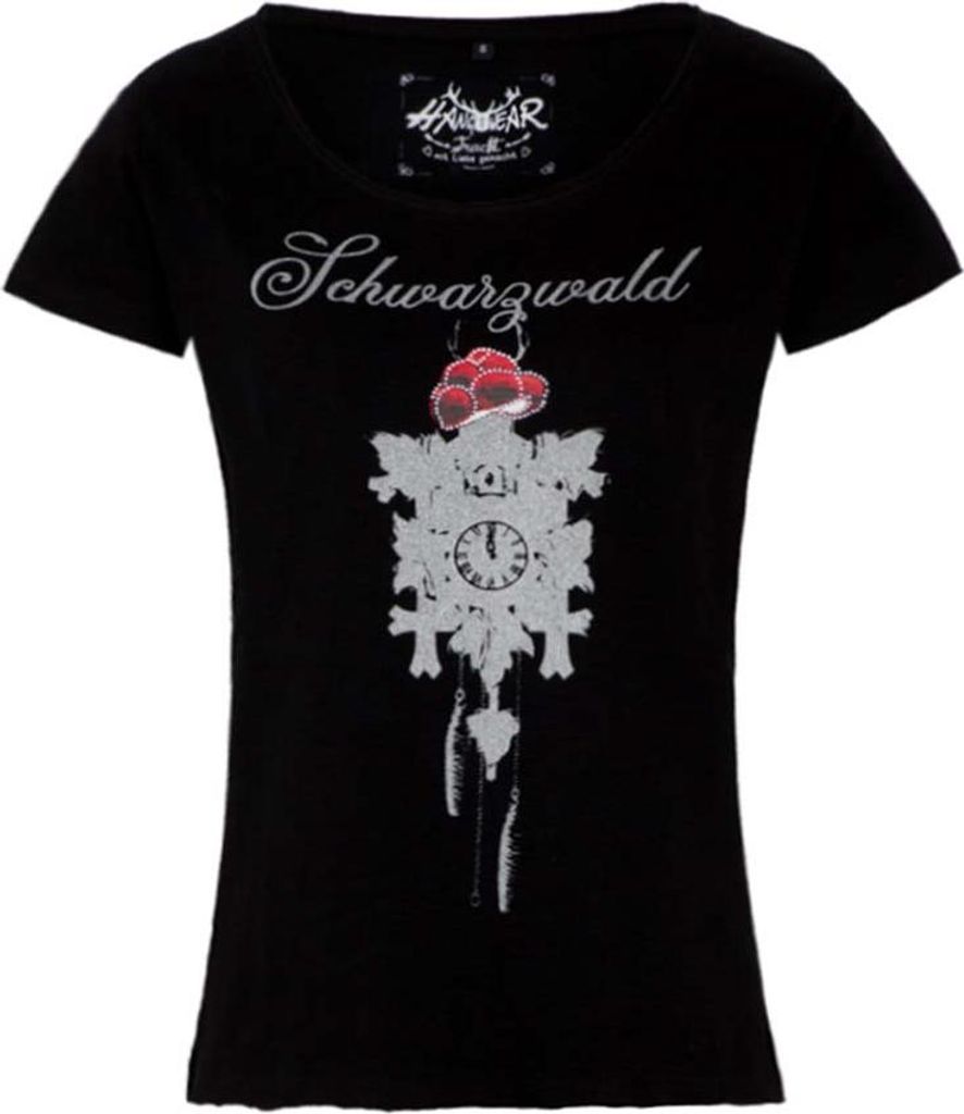 T-Shirt Schwarzwald Glam schwarz XXL Produktbild 