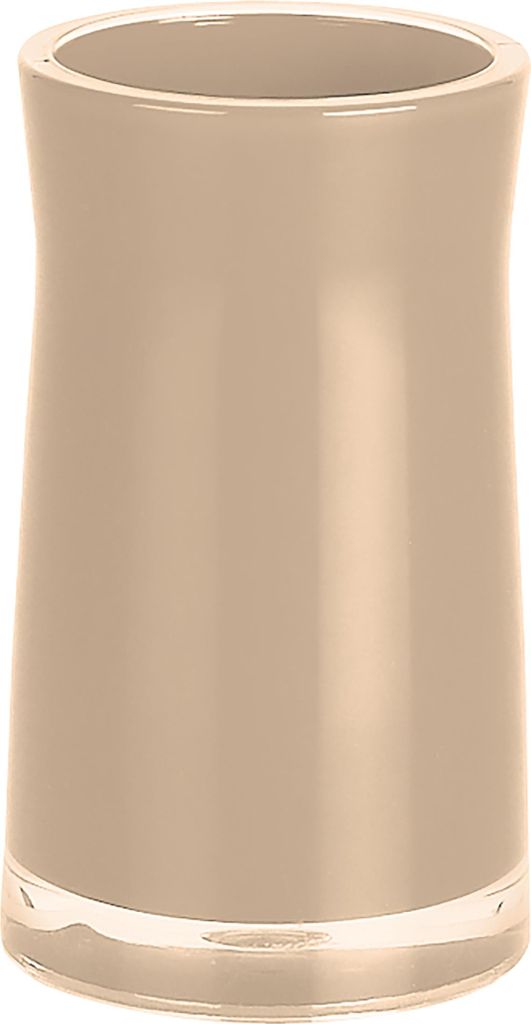 Spirella Zahnputzbecher Zahnbürstenhalter "Sydney" 6,5x12,5 cm Beige