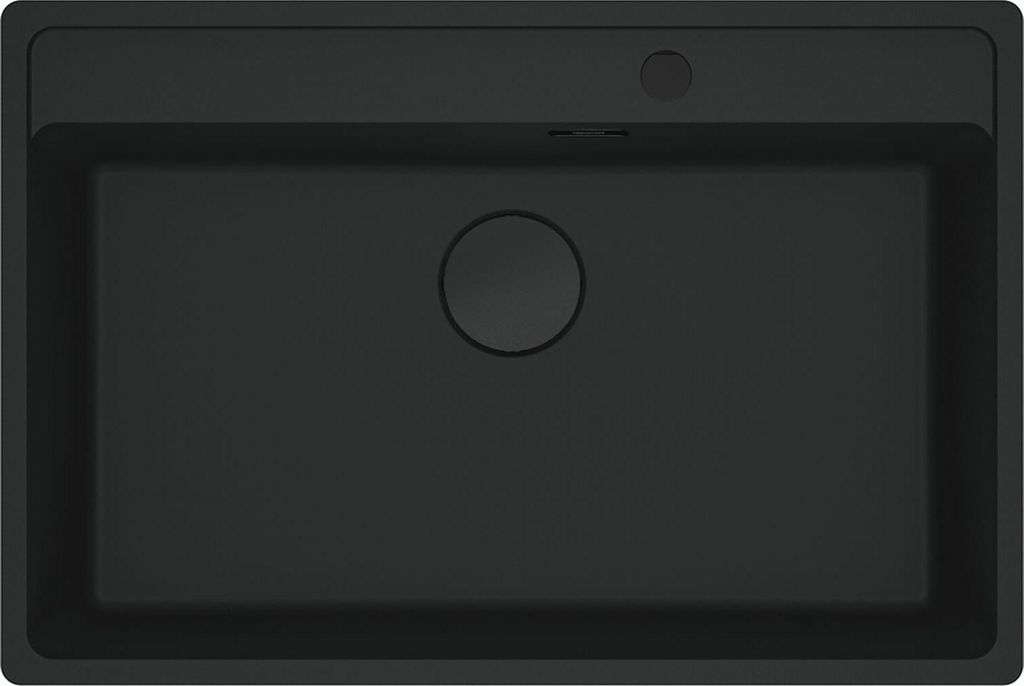 Franke Maris MRG 610-72 A Black Matt Collection - 114.0658.588 Granitspüle