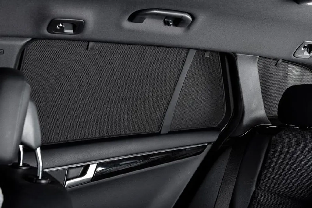 Pare-soleil voiture 80 cm noir avant arrière pour été et canicule